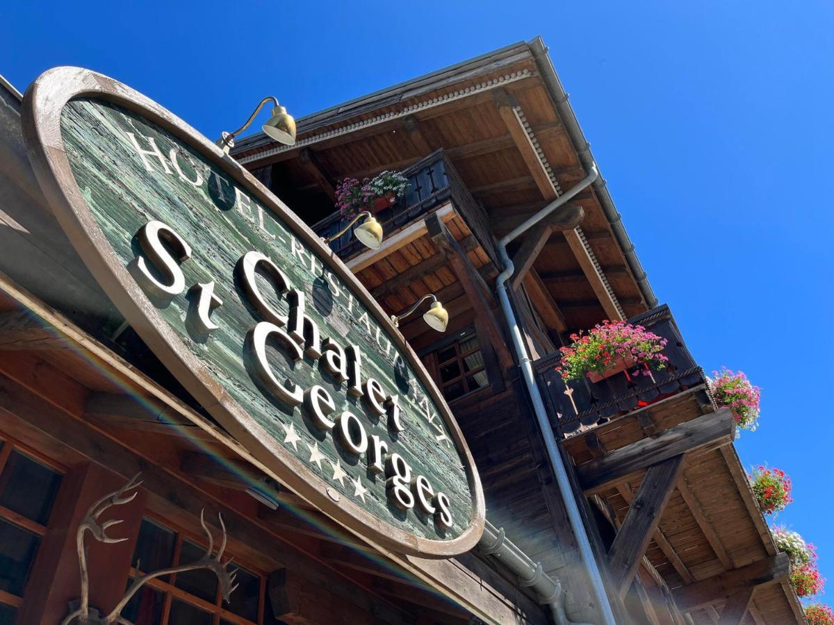 Hotel Chalet Saint-Georges Megève Exteriér fotografie