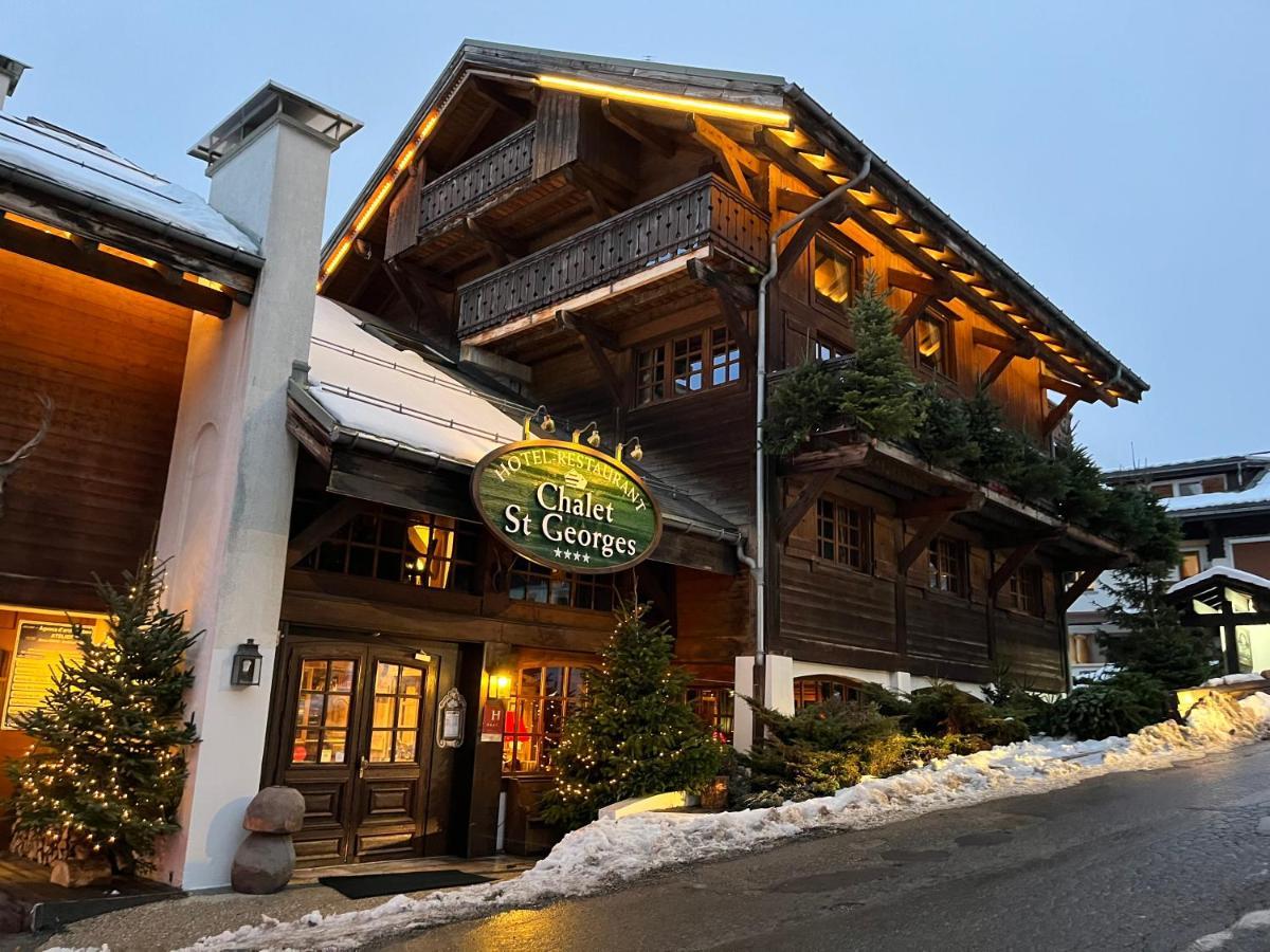 Hotel Chalet Saint-Georges Megève Exteriér fotografie