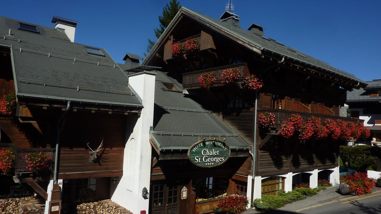 Hotel Chalet Saint-Georges Megève Exteriér fotografie